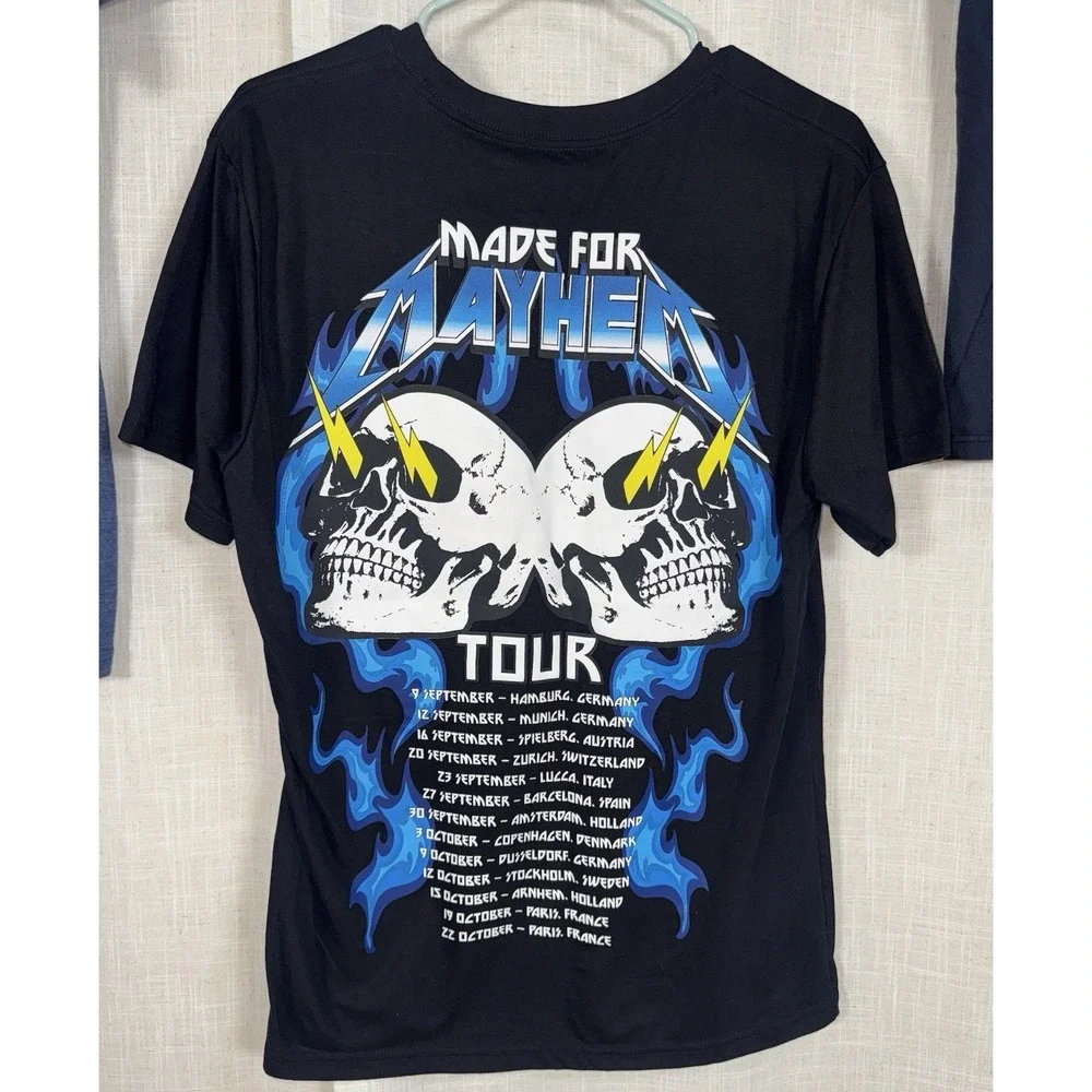 Rgstr Made For Mayhem Tour Band T-Shirts LOT of 3 AC/DC Nirvana Medium Large - Picture 4 of 15
